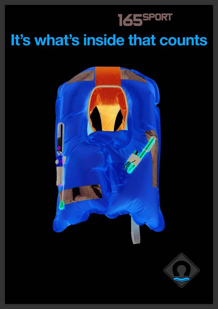 Crewsaver Crewfit 165N Sport Manual Non-Harness Inflatable Life Jacket 14 Crewsaver Crewfit 165N Sport Manual Non-Harness Inflatable Life Jacket - Image 12