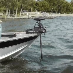 Haswing Cayman B 55lbs Trolling Motor 12V With GPS Black -Kayak Specialty Store HWD CAYMANB 55LB BLK GPS 12