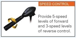 Haswing Osapian 55lbs Electric Outboard Motor - Max 600W 12V Black 17 Haswing Osapian 55lbs Electric Outboard Motor - Max 600W 12V Black -Kayak Specialty Store HWD OSAPIAN BLK 55LBS 3