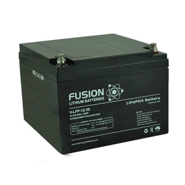 Fusion 12V 30AH Lithium Ion Phosphate Deep-Cycle Battery 4 Fusion 12V 30AH Lithium Ion Phosphate Deep-Cycle Battery - Image 2