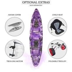 Merlin Double Fishing Kayak Package - Purple Camo [Sydney] -Kayak Specialty Store K2FS MERLIN PURPLECAMO 9