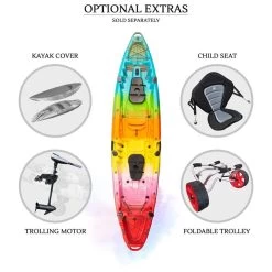 Merlin Double Fishing Kayak Package - Rainbow [Sydney] -Kayak Specialty Store K2FS MERLIN RAINBOW 9
