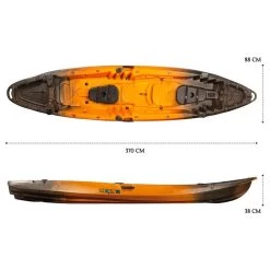 Merlin Double Fishing Kayak Package - Sunset [Sydney] -Kayak Specialty Store K2FS MERLIN SUNSET 7