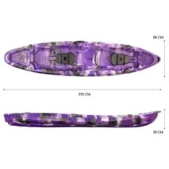 Merlin Pro Double Fishing Kayak Package - Purple Camo [Sydney] -Kayak Specialty Store K2FS MERLINPRO PURPLECAMO 7