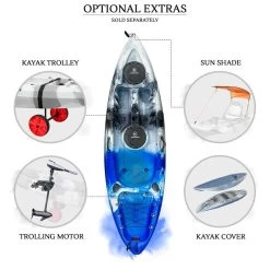 Osprey Fishing Kayak Package - Blue Camo [Sydney] -Kayak Specialty Store K2FS OSPREY BLUECAMO 9