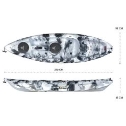 Osprey Fishing Kayak Package - Grey Camo [Sydney] -Kayak Specialty Store K2FS OSPREY GREYCAMO 7