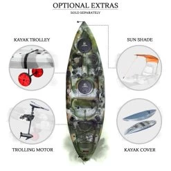 Osprey Fishing Kayak Package - Jungle Camo [Sydney] -Kayak Specialty Store K2FS OSPREY JUNGLECAMO 9