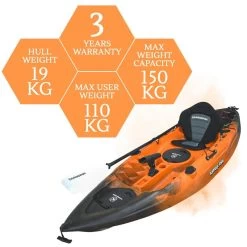 Osprey Fishing Kayak Package - Sunset [Sydney] -Kayak Specialty Store K2FS OSPREY SUNSET 8