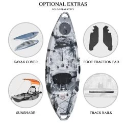 NEXTGEN 7 Fishing Kayak Package - Grey Camo [Sydney] -Kayak Specialty Store NGS 07 GREYCAMO 9