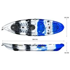 NEXTGEN 9 Fishing Kayak Package - Blue Camo [Sydney] -Kayak Specialty Store NGS 09 BLUECAMO 7