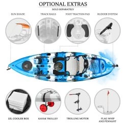 NEXTGEN 9 Fishing Kayak Package - Blue Lagoon [Sydney] -Kayak Specialty Store NGS 09 BLUELAGOON 9