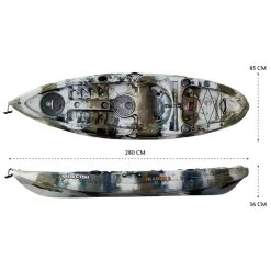 NEXTGEN 9 Fishing Kayak Package - Desert [Sydney] -Kayak Specialty Store NGS 09 DESERT 7