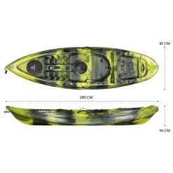 NEXTGEN 9 Fishing Kayak Package - Moss Camo [Sydney] -Kayak Specialty Store NGS 09 MOSSCAMO 7
