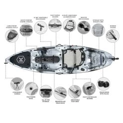 NEXTGEN 10 Pro Fishing Kayak Package - Storm [Sydney] -Kayak Specialty Store NGS 10 STORM 6