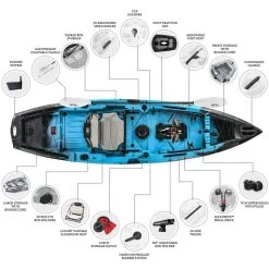 NextGen 11 Pedal Kayak Bahamas [Sydney] -Kayak Specialty Store NGS 11 BAHAMAS MAXDRIVE 6