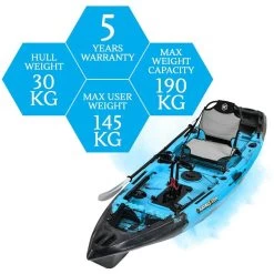 NextGen 11 Pedal Kayak Bahamas [Sydney] -Kayak Specialty Store NGS 11 BAHAMAS MAXDRIVE 8