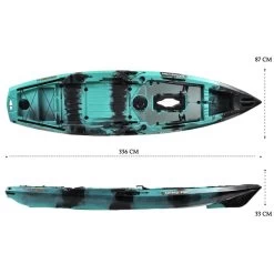 NextGen 11 Pedal Kayak Bora Bora [Sydney] -Kayak Specialty Store NGS 11 BORABORA MAXDRIVE 7