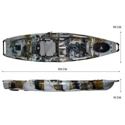 Nextgen 11.5 Pedal Kayak Earth [Sydney] -Kayak Specialty Store NGS 11.5 EARTH MAX 6