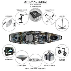 Nextgen 11.5 Pedal Kayak Earth [Sydney] -Kayak Specialty Store NGS 11.5 EARTH MAX 7