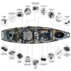 Nextgen 11.5 Pedal Kayak Earth [Sydney] -Kayak Specialty Store NGS 11.5 EARTH MAX 8
