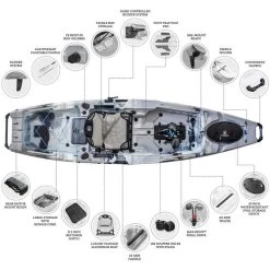 Nextgen 11.5 Pedal Kayak Thunder [Sydney] -Kayak Specialty Store NGS 11.5 THUNDER MAX 8