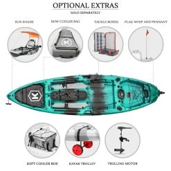 NEXTGEN 10 MKII Pro Fishing Kayak Package - Bora Bora [Sydney] -Kayak Specialty Store NGS M2 10 BORABORA 9