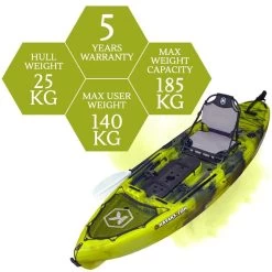 NEXTGEN 10 MKII Pro Fishing Kayak Package - Moss [Sydney] -Kayak Specialty Store NGS M2 10 MOSS 7