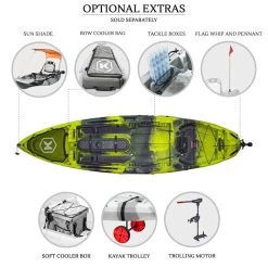 NEXTGEN 10 MKII Pro Fishing Kayak Package - Moss [Sydney] -Kayak Specialty Store NGS M2 10 MOSS 8