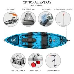 NEXTGEN 10 MKII Pro Fishing Kayak Package - Sky Blue [Sydney] -Kayak Specialty Store NGS M2 10 SKYBLUE 9