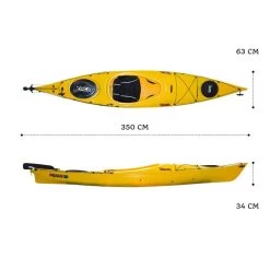 ORCA Oceanus 11.5 Single Sit In Kayak - Tuscany [Sydney] -Kayak Specialty Store OS OCEANUS 11.5 TUSCANY 6