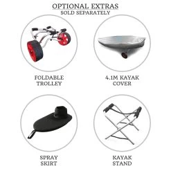 ORCA Oceanus 12.5 Single Sit In Kayak - Pearl [Sydney] -Kayak Specialty Store OS OCEANUS 12.5 PEARL 9