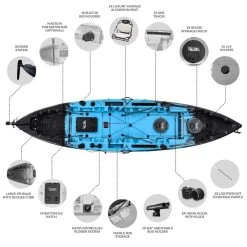 ORCA Triton Pro Fishing Kayak Package - Bahamas [Sydney] -Kayak Specialty Store OS TRITON BAHAMAS 6