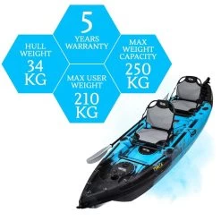 ORCA Triton Pro Fishing Kayak Package - Bahamas [Sydney] -Kayak Specialty Store OS TRITON BAHAMAS 8