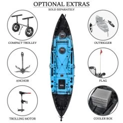 ORCA Triton Pro Fishing Kayak Package - Bahamas [Sydney] -Kayak Specialty Store OS TRITON BAHAMAS 9