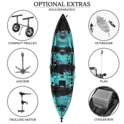 ORCA Triton Pro Fishing Kayak Package - Bora Bora [Sydney] -Kayak Specialty Store OS TRITON BORABORA 9
