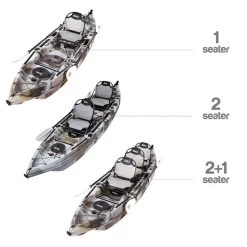 ORCA Triton Pro Fishing Kayak Package - Sahara [Sydney] -Kayak Specialty Store OS TRITON SAHARA 10