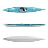 Orca Outdoors Xlite 14 Ultralight Performance Touring Kayak - Aqua [Sydney] -Kayak Specialty Store OS XLITE 14 AQUA