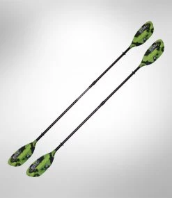 Werner Paddles Werner Shuna Hooked Adjustable Two Piece Straight Shaft Paddle - Bass Green 220cm -Kayak Specialty Store WERD SUHOK 220 BASSGREEN 4