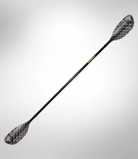 Werner Paddles Werner Shuna Hooked Adjustable Two Piece Straight Shaft Paddle Charcoal Grey 220 - 240cm 4 Werner Paddles Werner Shuna Hooked Adjustable Two Piece Straight Shaft Paddle Charcoal Grey 220 - 240cm - Image 2