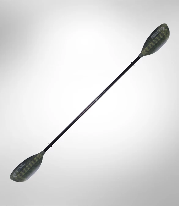 Werner Paddles Werner Shuna Hooked Adjustable Two Piece Straight Shaft Paddle - Bass Green 240- 260cm 4 Werner Paddles Werner Shuna Hooked Adjustable Two Piece Straight Shaft Paddle - Bass Green 240- 260cm - Image 2